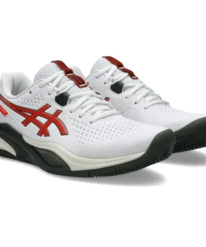 Zapatillas de Padel Asics Gel Challenger 15 Clay Blanco Rojo - Imagen 4