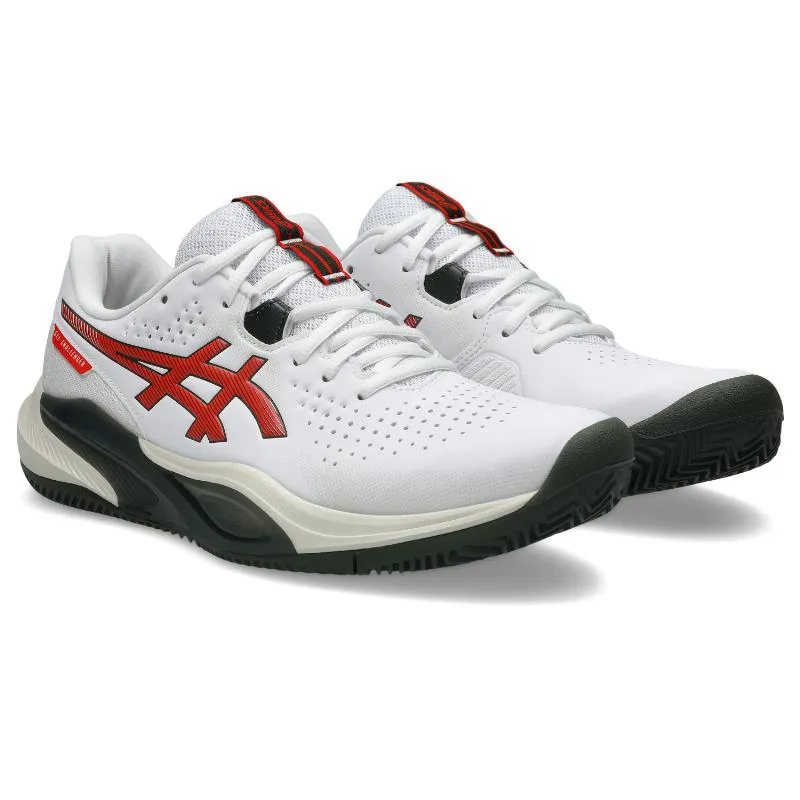 Zapatillas de Padel Asics Gel Challenger 15 Clay Blanco Rojo - Imagen 4