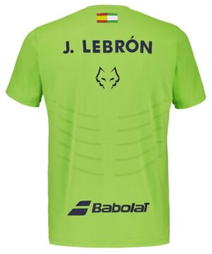 Camiseta Babolat Tee Replica Lebron verde flúor