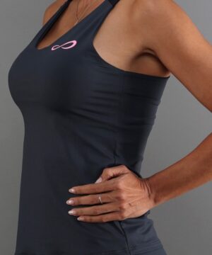 Camiseta Endless Diamond titanio - Imagen 2