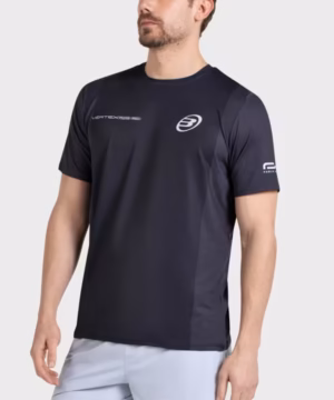 CAMISETA BULLPADEL CARDONA 26I NEGRO - Imagen 2