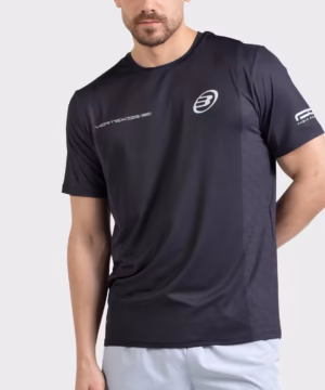 CAMISETA BULLPADEL CARDONA 26I NEGRO