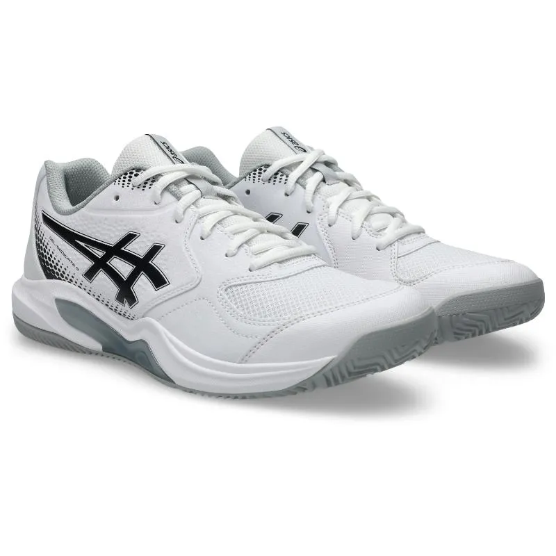 Zapatillas de Padel Asics Gel Dedicate 9 Padel Blanco Negro - Imagen 2