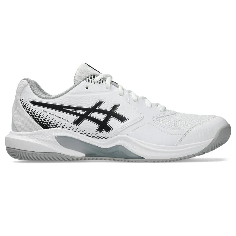 Zapatillas de Padel Asics Gel Dedicate 9 Padel Blanco Negro