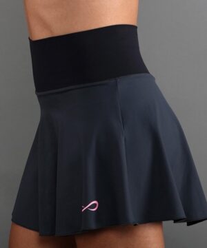 Falda Endless Lux II titanio -Logo Rosa - Imagen 2