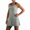 Endless Vestido Gloss Light Army