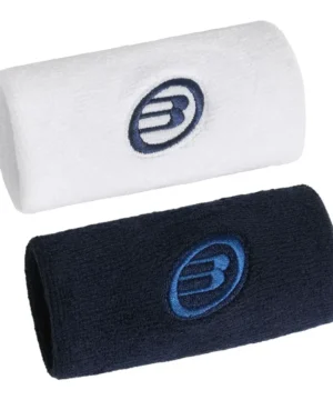 MUÑEQUERA BULLPADEL BPMU262I BLANCO-AZUL MARINO