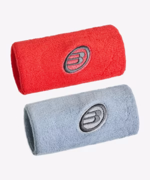 MUÑEQUERA BULLPADEL BPMU262 I LAVA/GRIS CLARO