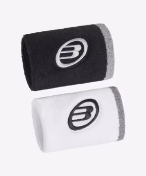 MUÑEQUERA BULLPADEL BPMU266 I BLANCO/NEGRO