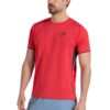 Camiseta Bullpadel Mensa rojo vigore