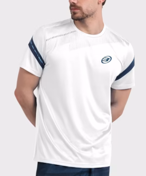 CAMISETA BULLPADEL CASUL BLANCO