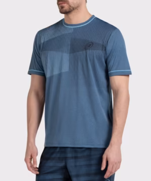 T-SHIRT BULLPADEL CERIS AZUL ATOMICO VIGORE - Imagen 2