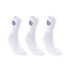 Bullpadel Calcetines blanco pack de 3 262