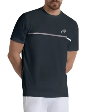 Bullpadel Camiseta de manga corta Teloi negra