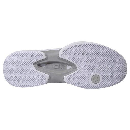 Zapatillas Nox At10 Lux Blanco Gris Claro - Imagen 4