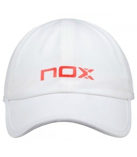 Gorra Nox Blanca Roja