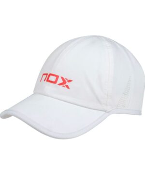 Gorra Nox Blanca Roja - Imagen 3